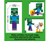 LEGO MINECRAFT 21582 Kurzy jeździec - 1547391 - zdjęcie 8